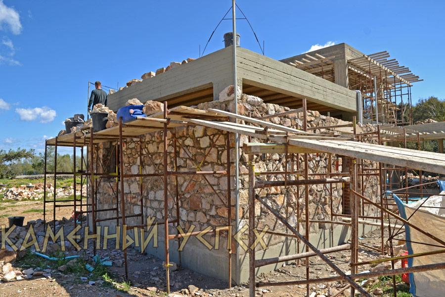 Порядок строительства современного каркасно-каменного дома