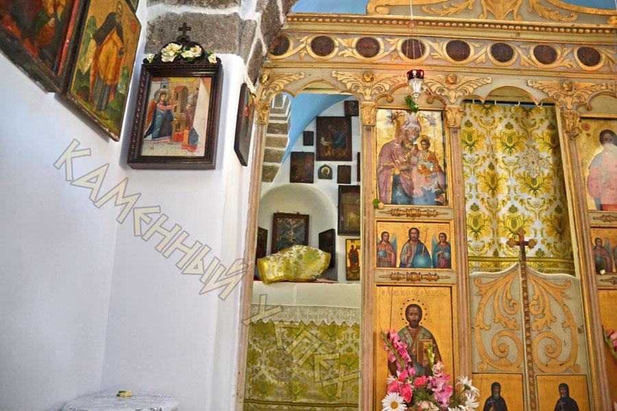 православный храм остров Патмос