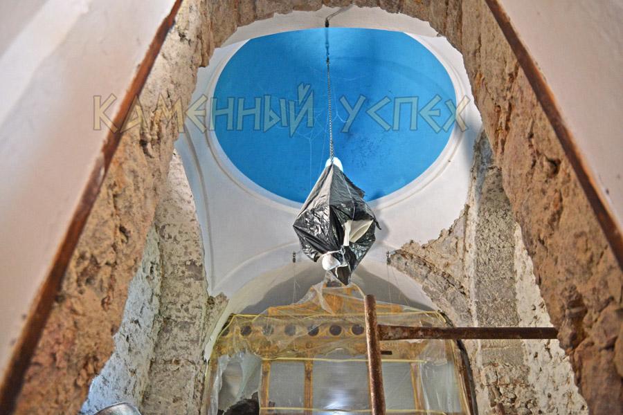 реставрация старинной церкви