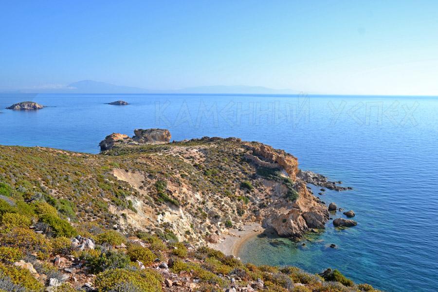 берег Эгейского Средиземного моря