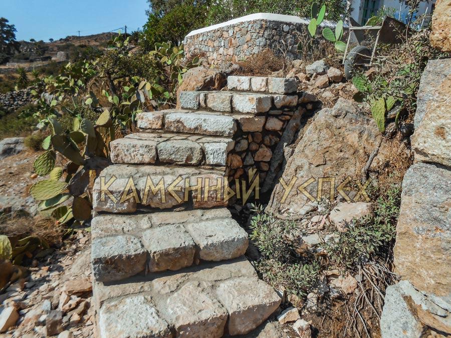 каменная лестница ландшафт