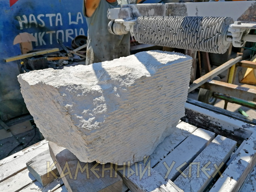 Обработка камня на станке Юрия Москаленко