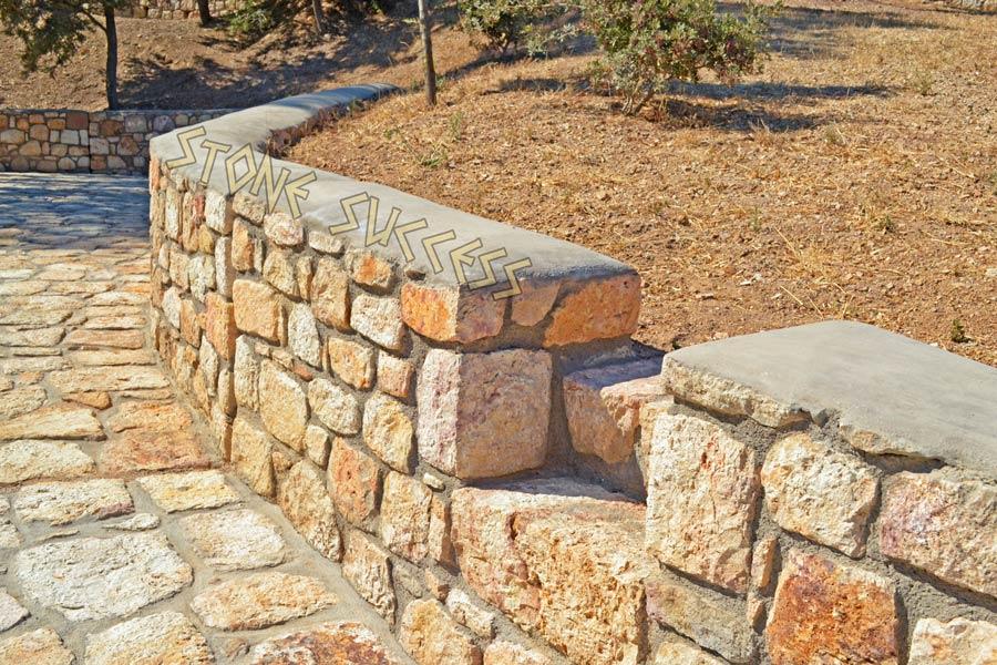 строительство стен из камня