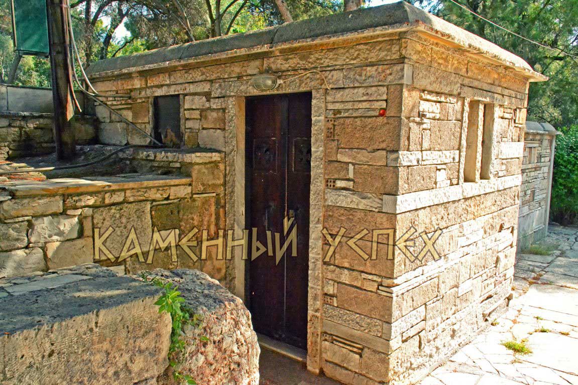 каменное строительство храмы Афин