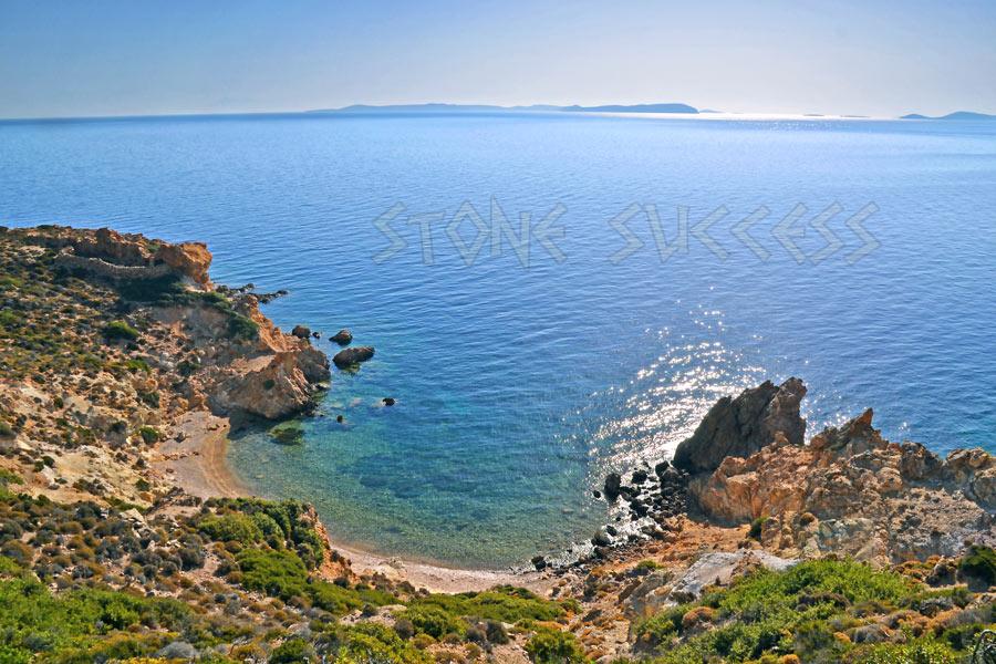 дикий пляж Эгейского моря